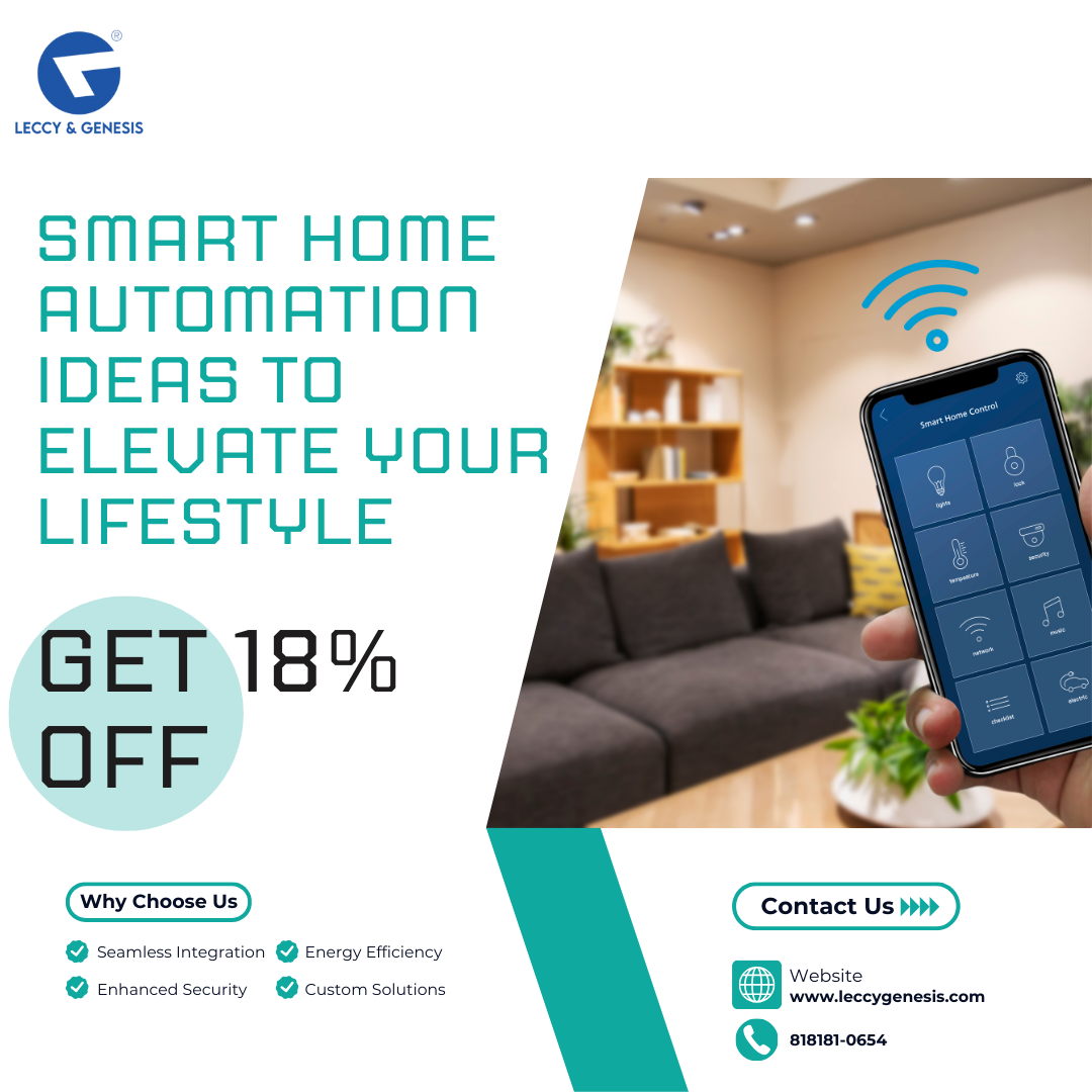 Smart Home Automation Ideas to Elevate Your Lifestyle with Leccy & Genesis