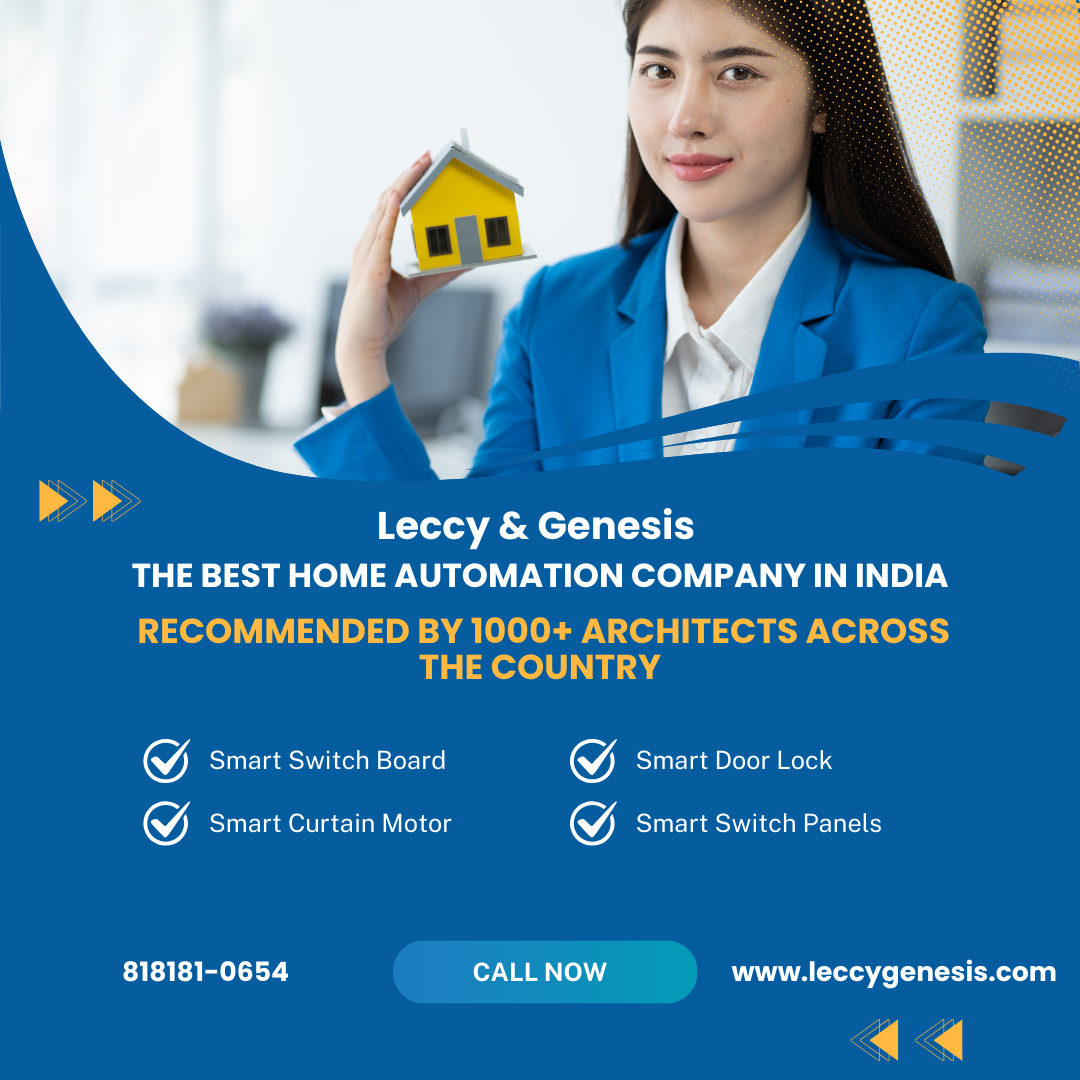 The Best Home Automation Company in India, Recommended by 1000+ Architects across the Country