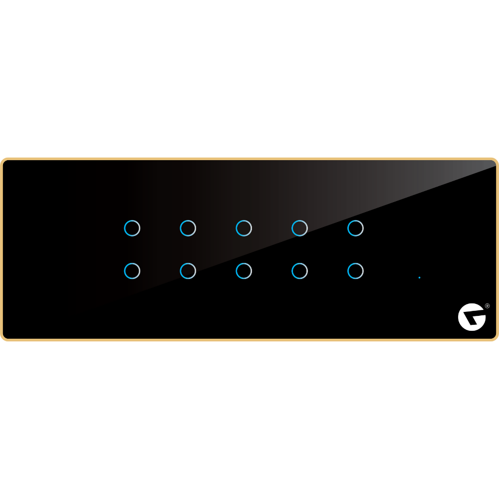 8M Best smart switch panel (10 Switches) - Customizable (Acrylic & Glass) | Call 818181-0654
