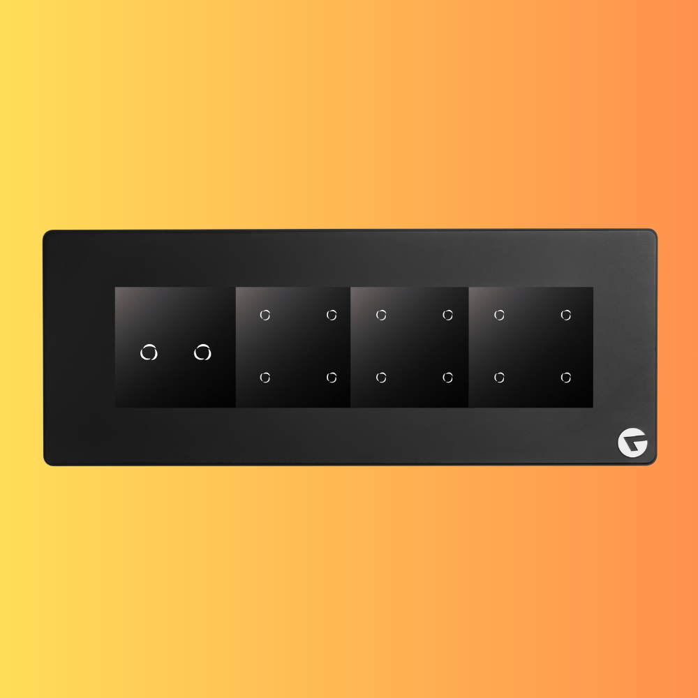 L&G 8M Smart Switch Panel | WiFi Switch Board for Home | Alexa & Google Compatible (Size: 8M β 250 x 95 x 45 mm)