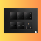 Buy L&G 12M Smart Touch Switch Board | Smart Switch for Home | Smart Technology & German Expertise (Size: 12M - 220 x 165 x 45 mm)