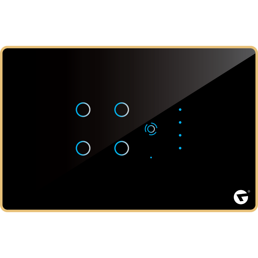 L&G 4M Smart Switch Panel For Home (4 Switch + 1 Fan) For Fully Customization - Call 818181-0654