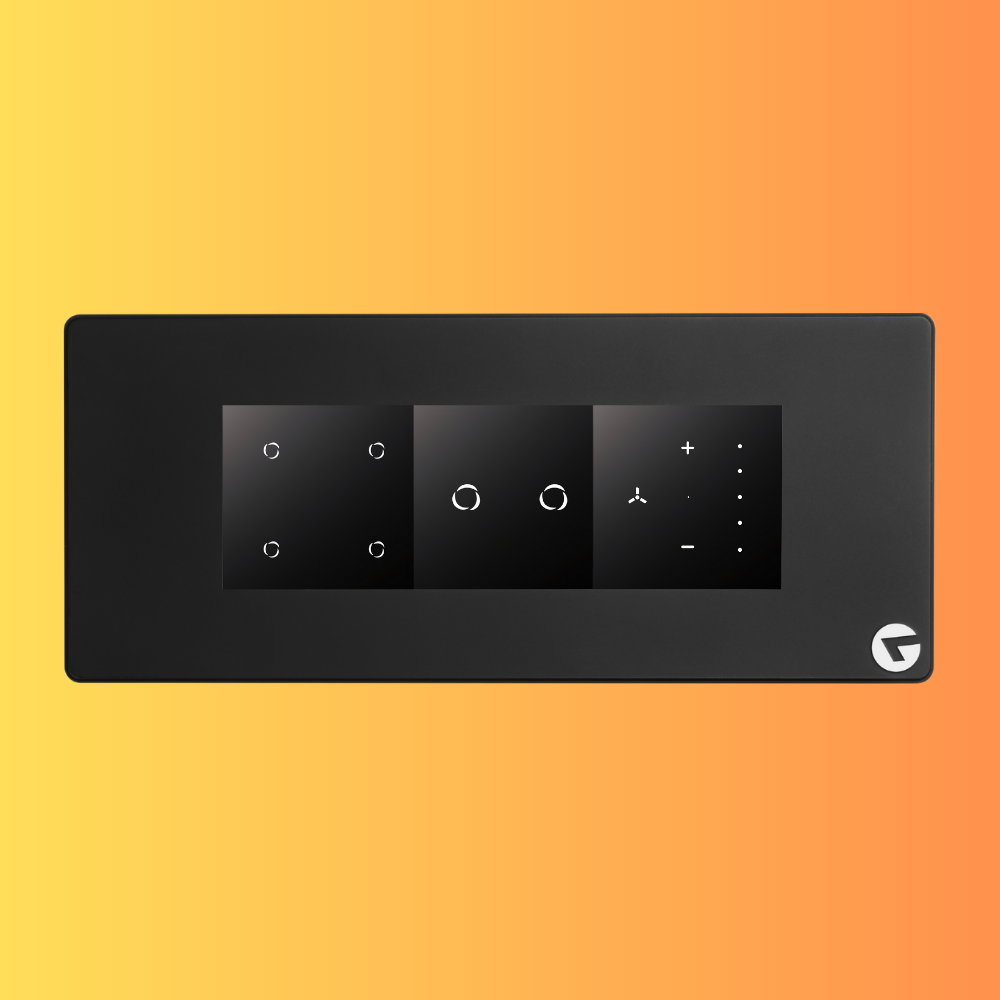 L&G 6M WiFi Smart Switch Board | Smart Touch Panel | Alexa & Google Compatible (Size: 220 x 95 x 45 mm)