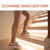 L&G LED Stair Lights Motion Sensor | Staircase Strip Lighting | Motion Sensor Color Strip Lights for Staircase