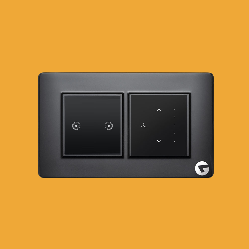 L&G 4M Smart Switch Board | Smart Technology with German Technology (Size: 4M- 146 X 90 X 45mm)