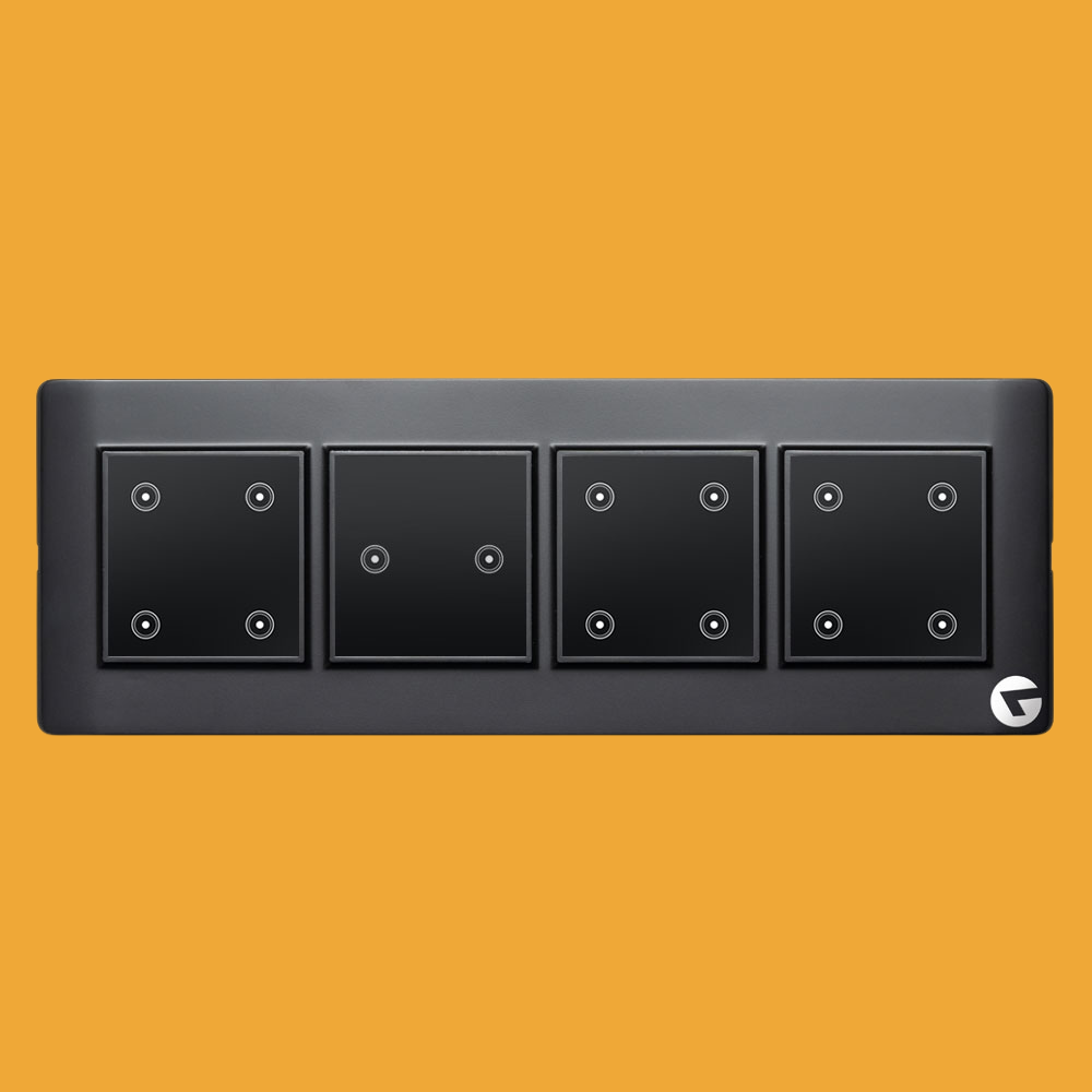 L&G 8M Smart Switch Panel | WiFi Switch Board for Home (Size: 8M - 262 x 90 x 45 mm)
