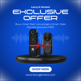 L&G Handleless Smart Door Lock and Get Smart Video Doorbell FREE