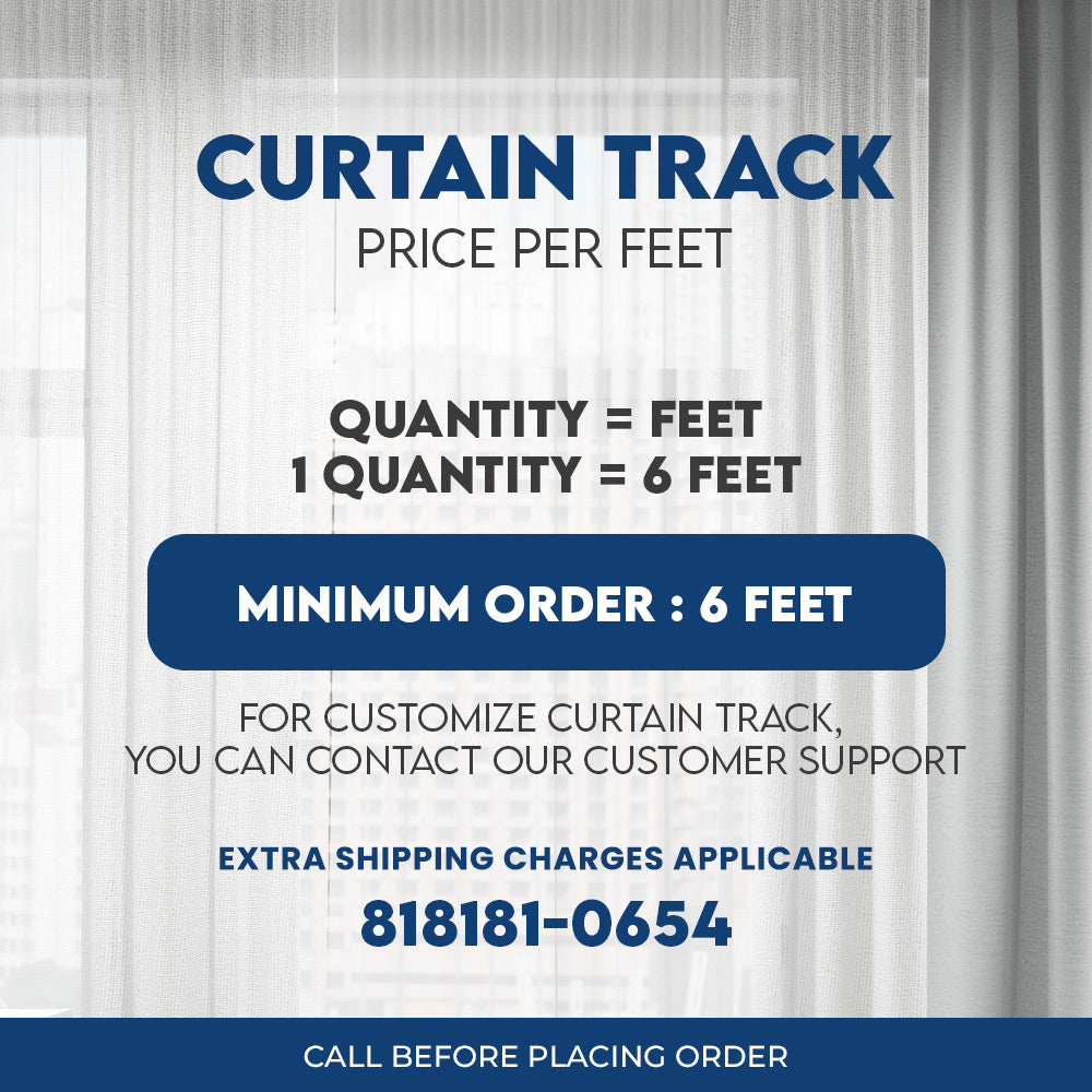 L&G Smart Curtain Automation: Curtain Track and Smart Motor Combo | Extra Shipping Charges Applicable