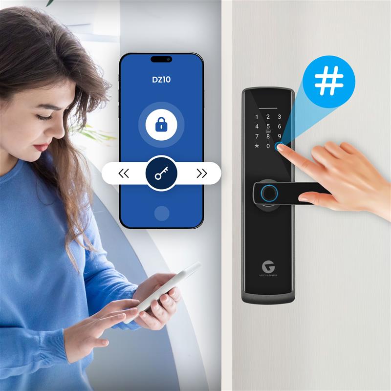 L&G Smart Door lock , Home & Business Use Smart Door lock, German technology meets Indian Standards | Free Installation Pan India