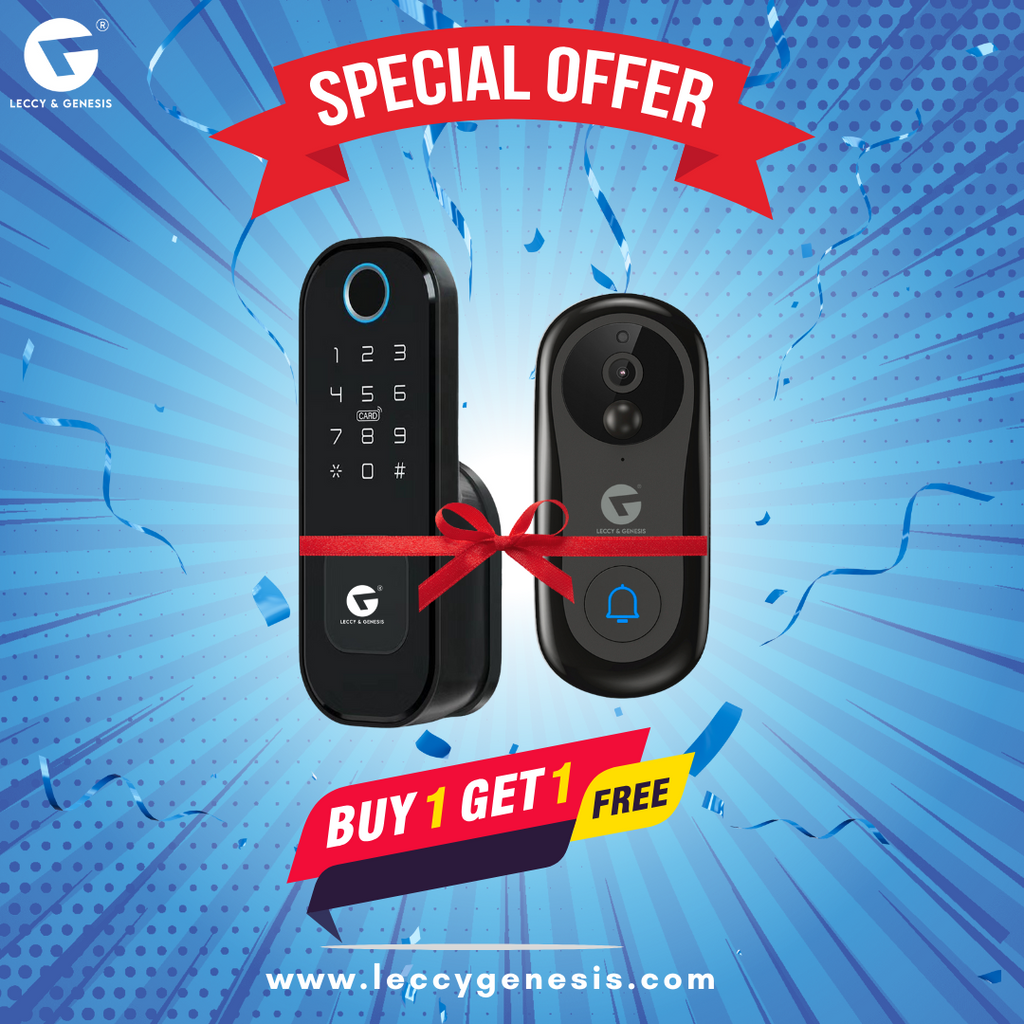 L&G Handleless Smart Door Lock and Get Smart Video Doorbell FREE