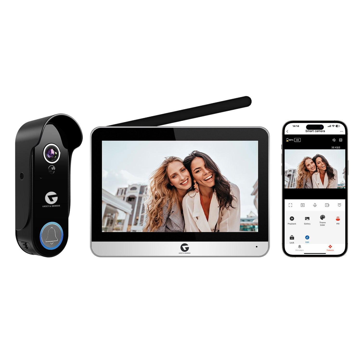 Wireless Video Door Phone | Smart WI-FI Video Doorbell