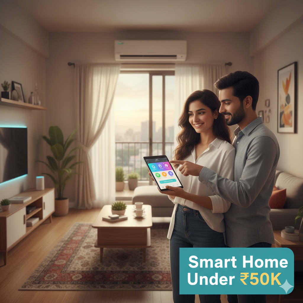 Smart Home Budget Guide: Automating Your 2BHK/3BHK Under ₹50,000 (No Hub Required)