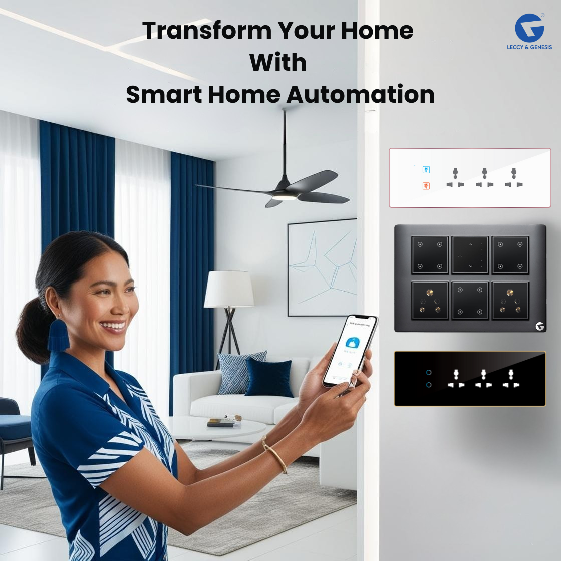 Transform Your Home with Leccy & Genesis – India’s Smartest Automation Brand