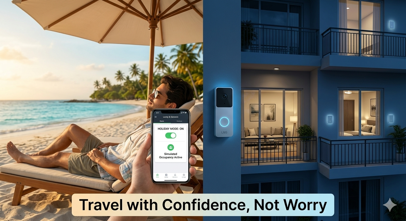 Peace of Mind in Your Pocket: Securing Your Indian Home While You Travel