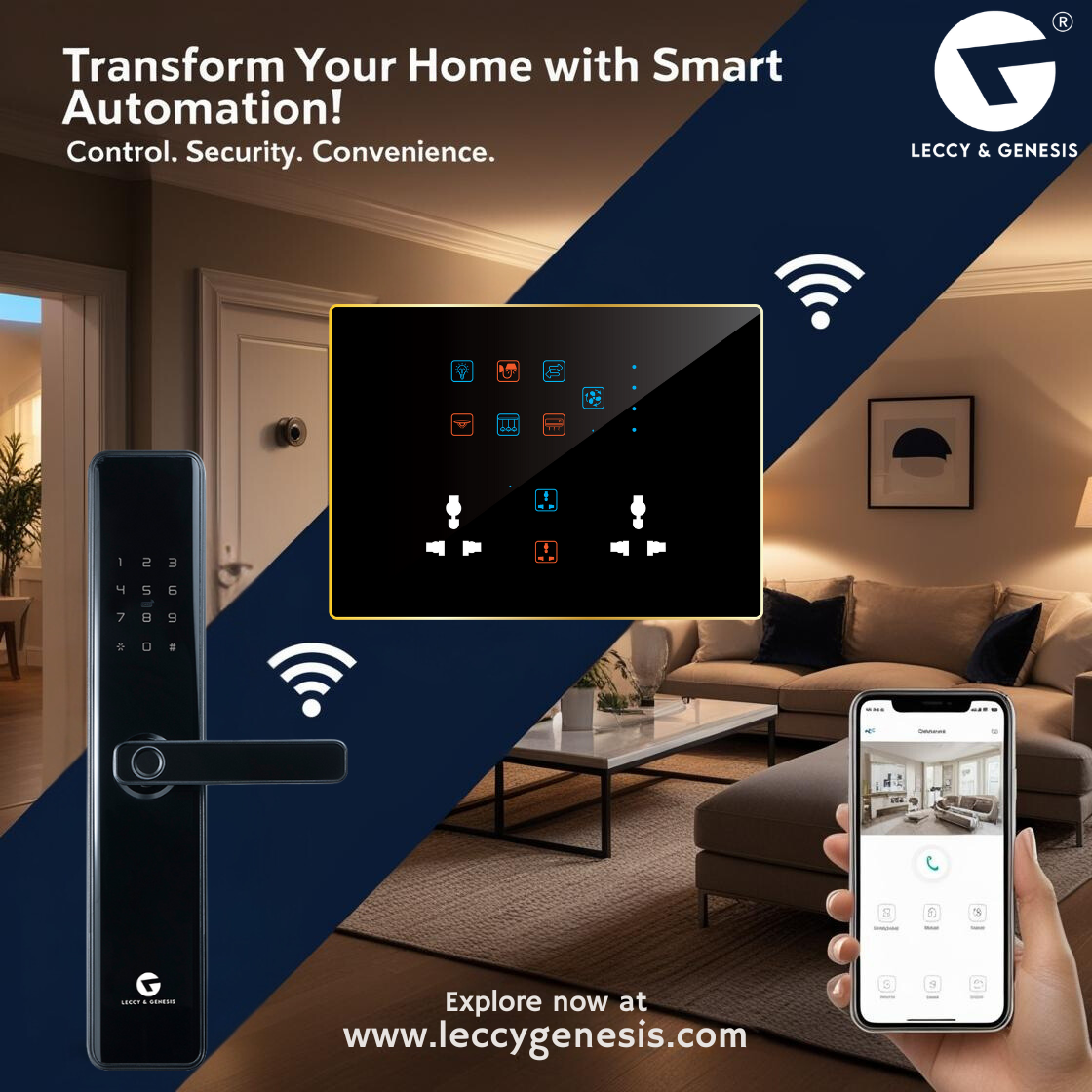 Transforming Spaces with Leccy & Genesis: Smart Automation for Every Need