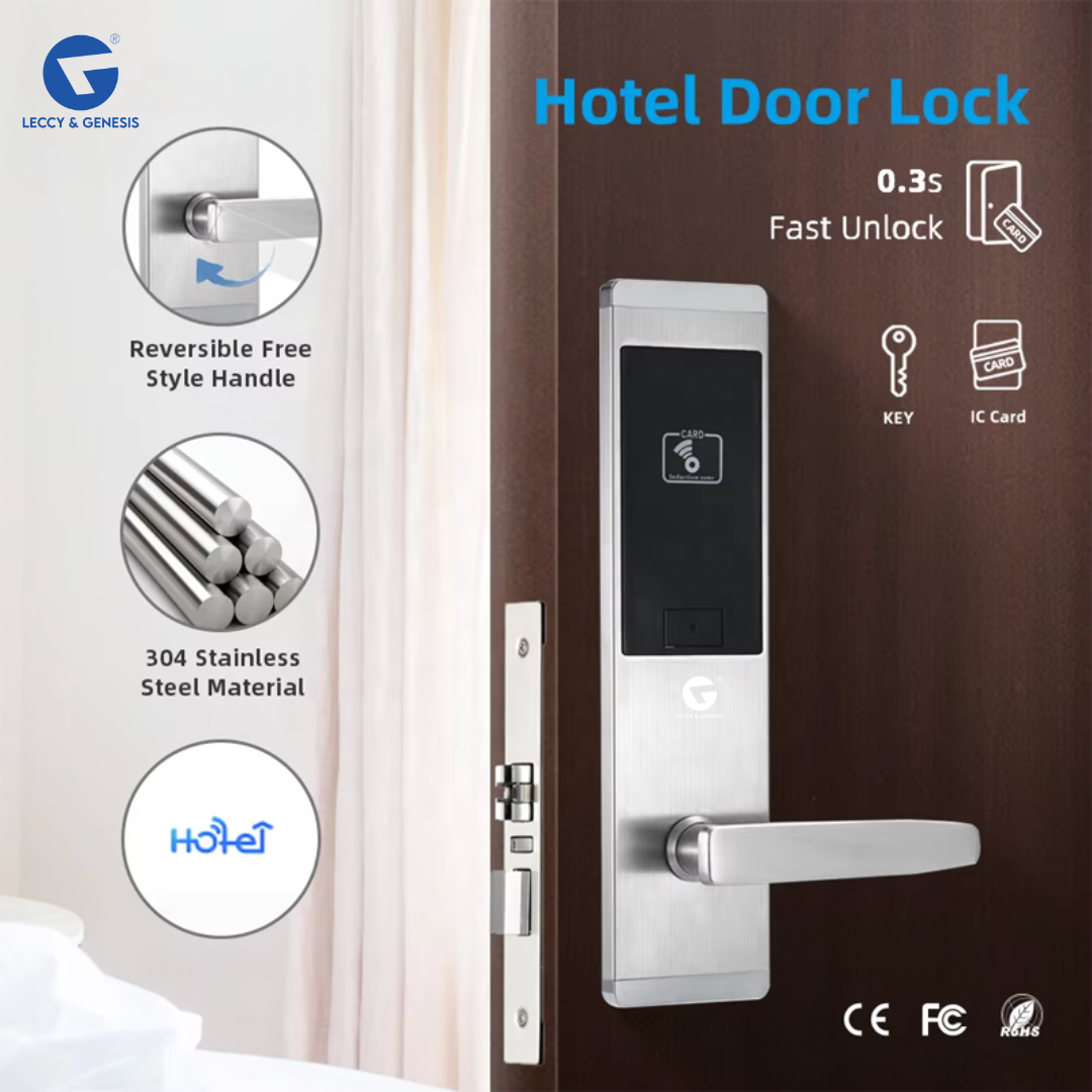 Introducing HL20 – Smart Hotel Lock with Fast RFID Sensor & 302 Stainless Steel