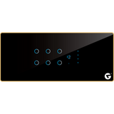 6M Smart WiFi wall switch (6 Switch + 1 Fan) For Fully Customization - Call 818181-0654