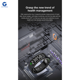 L&G Smart Ring | 7+ Day Battery | Sleep, Fitness, Nutrition, Stress | Track Steps, VO2 Max | Smart Ring for Men & Women | Stainless Steel Glossy