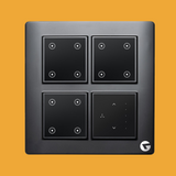 L&G 8M Smart Switch Board, Smart Touch Switch for Light | Smart Technology and German Expertise (Size: 8M Vertical - 154 x 160 x 45 mm)