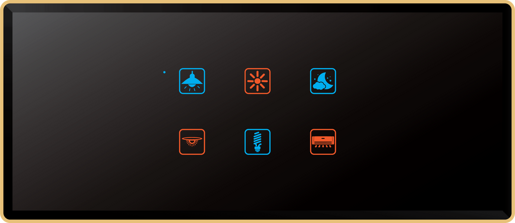 6 Modular Smart Switch Module 6 Modular Smart Touch Switch Panel | Smart Home Switch Panel – Leccy ...
