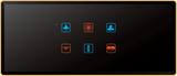 6M Smart Touch Switch Panel (6 Switches) -  For Fully Customization | Call 818181-0654