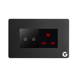 L&G 4 Modular WiFi Smart Switch Board | Smart Touch Switch – German Expertise, Made for Indian Homes (Size: 150 x 95 x 45mm)