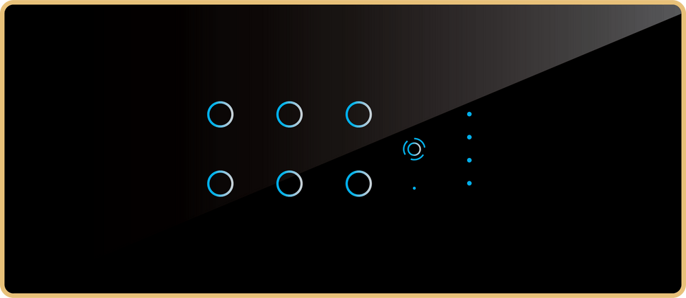 6 Modular Smart Switch Panels – Leccy and Genesis
