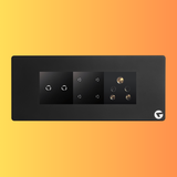 L&G 6M Smart Switch for Home | Touch & WiFi Smart Switch Board | German Technology (Size: 220 x 95 x 45 mm)  Descri
