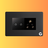 L&G 4 Modular WiFi Smart Switch Board | Smart Touch Switch – German Expertise, Made for Indian Homes (Size: 150 x 95 x 45mm)