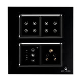 Buy L&G Smart Switch Board for Home | Compatible with Alexa & Ok Google (Size: 8M - 262 x 90 x 45 mm)