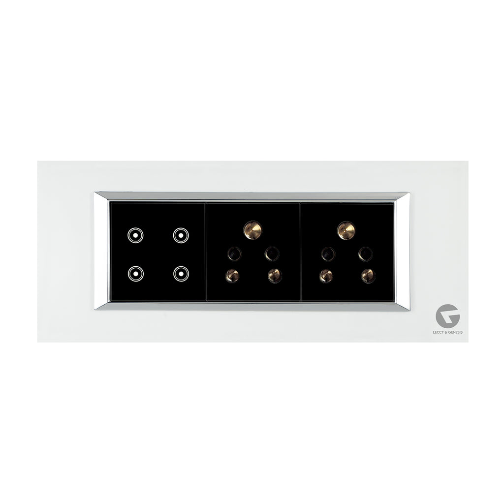 6 Modular Smart Switch Board | Wifi Smart Switch – Leccy and Genesis