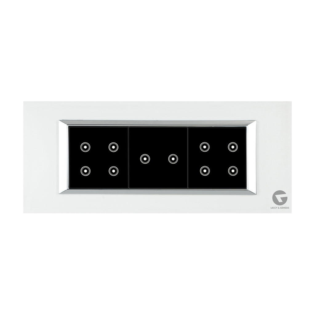 6 Modular Smart Switch Module Buy 6 Modular Touch Switch Board | WiFi Touch Switch Board – Leccy and ...