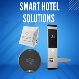 L&G Smart Hotel Door lock Security Combo | Hotel Lock, Card Encoder, RFID Card, Energy Saver and Software Included