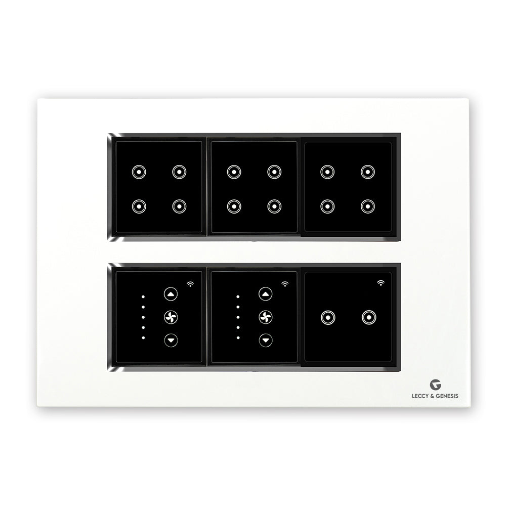 L&G 12M Module Smart Switch Board Online | Designed Using German Techn ...