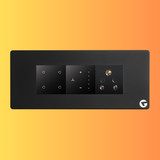 L&G 6M Smart Switch Board | WiFi Smart Touch Panel | Alexa & Google Compatible (Size: 220 x 95 x 45 mm)