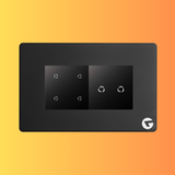 L&G 4 Modular WiFi Smart Switch Board | Smart Touch Switch – German Technology Meets Indian Standards (Size: 150 x 95 x 45mm)