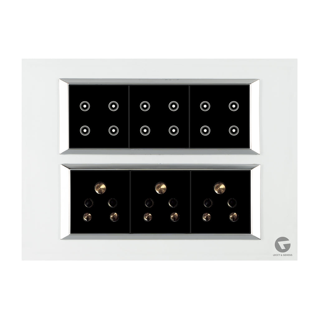 12 module switch board | Smart Touch Switch Panel – Leccy and Genesis