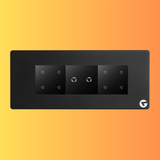 L&G 6M Smart Switch Panel | WiFi Touch Switch Board | German Technology (Size: 220 x 95 x 45 mm)