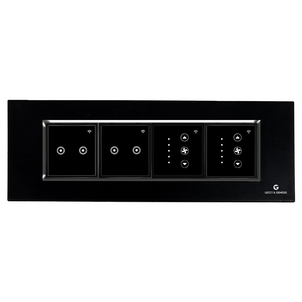 Buy 8 Modular Smart Touch Switch at Lowest Price: Leccy & Genesis ...
