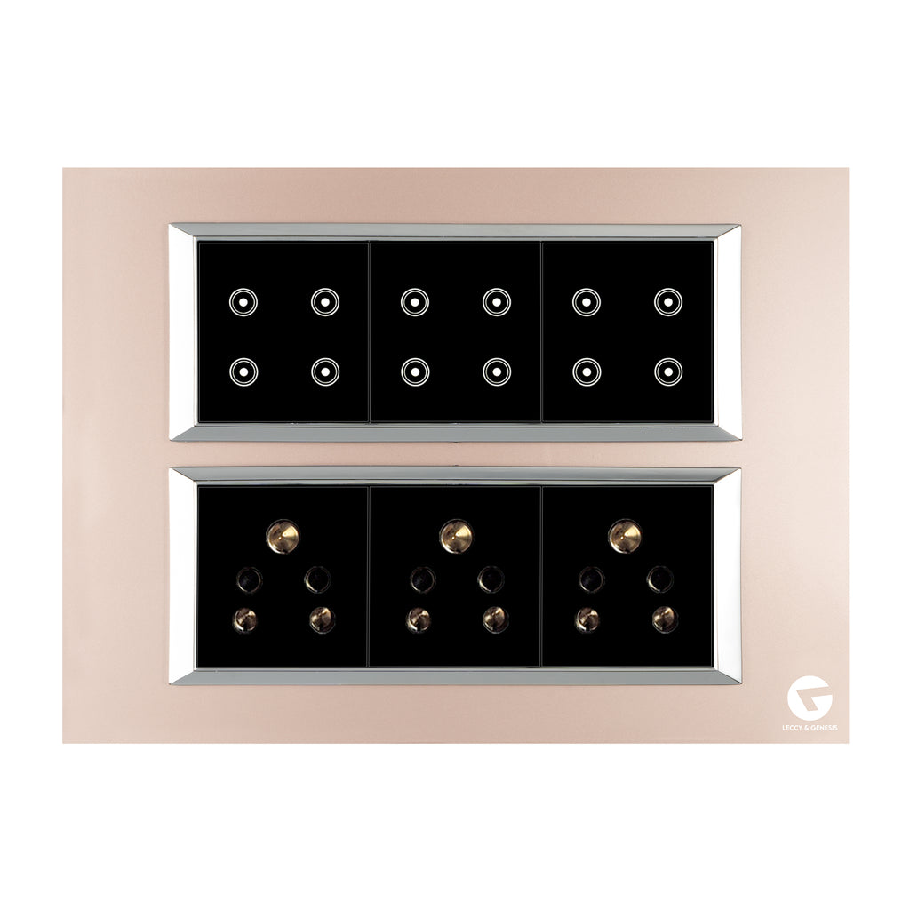 12 module switch board | Smart Touch Switch Panel – Leccy and Genesis