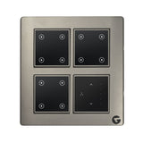 L&G 8 Modular Smart Switch Board, Smart Touch Switch for Light | Smart Technology and German Expertise (Size: 8M Vertical - 154 x 160 x 45 mm)