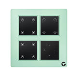 L&G 8 Modular Smart Switch Board, Smart Touch Switch for Light | Smart Technology and German Expertise (Size: 8M Vertical - 154 x 160 x 45 mm)