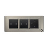 L&G Smart Switch Board | Compatible with Alexa & Ok Google (Size: 6M- 220 X 90 X 45 Mm)