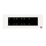 Best Smart Switch Board | 8 Modular Smart Switch Board, Smart Fan Regulator | German Technology with Indian Standards (Size: 8M Horizontal- 262 x 90 x 45 mm)