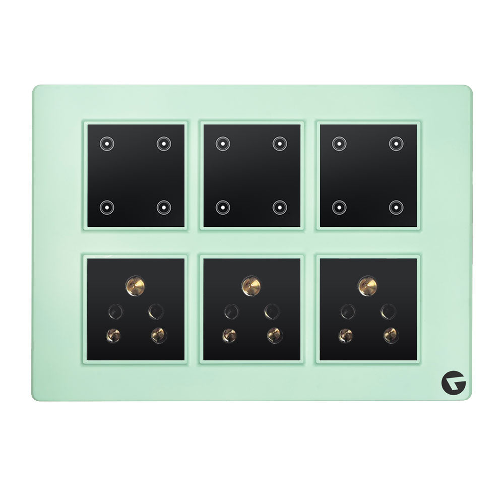 12 module switch board | Smart Touch Switch Panel – Leccy and Genesis