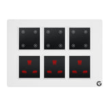 12 module switch board | Smart Touch Switch Panel – Leccy and Genesis