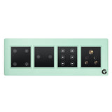 Buy L&G Smart Switch Plate for Home |German Technology with Indian Standard  (Size: 8M - 262 x 90 x 45 mm)