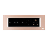 L&G 8 Modular Smart Switch Panel | Designed by German Engineers (Size: 8M Horizontal- 262 x 90 x 45 mm)