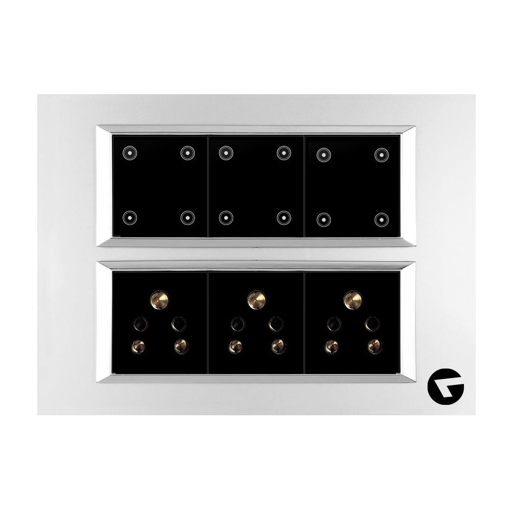 12 module switch board | Smart Touch Switch Panel – Leccy and Genesis