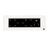 L&G 8M Smart Switch Panel, Touch Switch WiFi | Smart Technology and German Expertise (Size: 8M Horizontal- 262 x 90 x 45 mm)